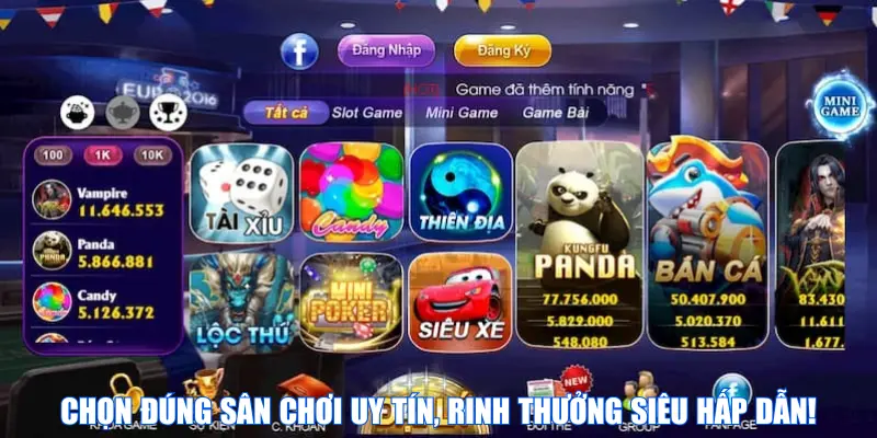 Chọn đúng sân chơi uy tín, rinh thưởng siêu hấp dẫn!