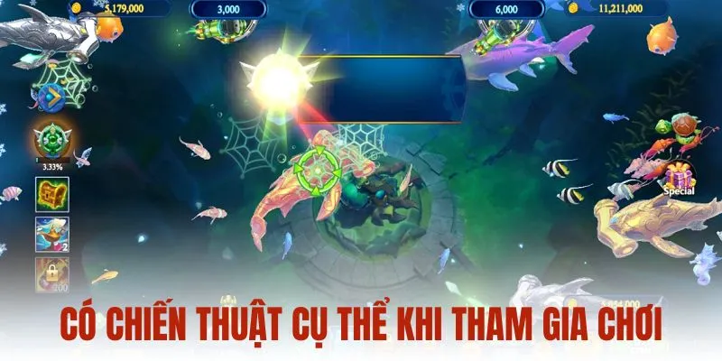 Có chiến thuật cụ thể khi tham gia chơi