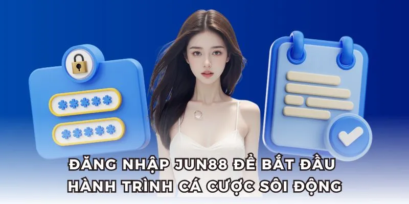 Đăng nhập Jun88 để tham gia cá cược sôi động, mượt mà.