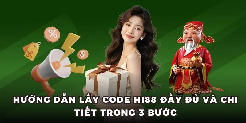 Hướng dẫn lấy code Hi88 đầy đủ và chi tiết trong 3 bước