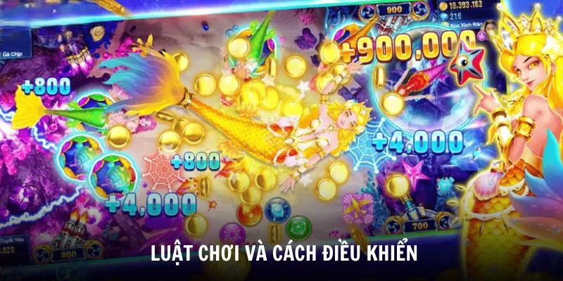 Luật chơi trong Bắn Cá Online khá đơn giản