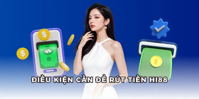 Những điều kiện tiên quyết để rút tiền Hi88.