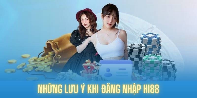 Những lưu ý khi đăng nhập Hi88