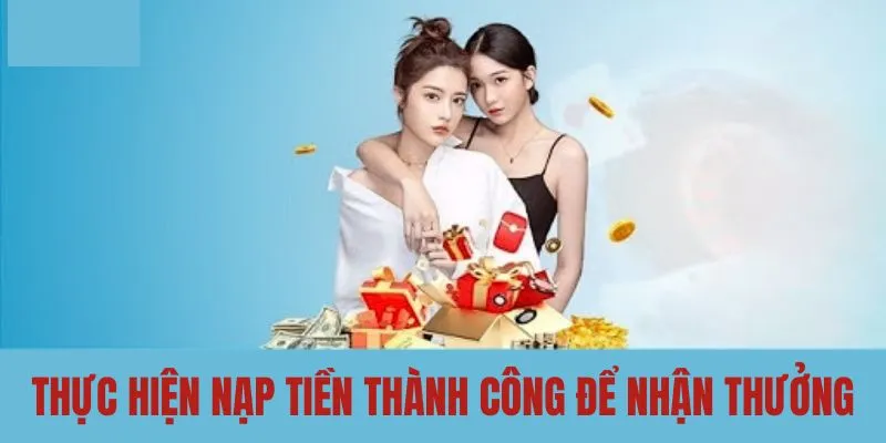 Thực hiện nạp tiền thành công rinh tiền về túi nhanh chóng