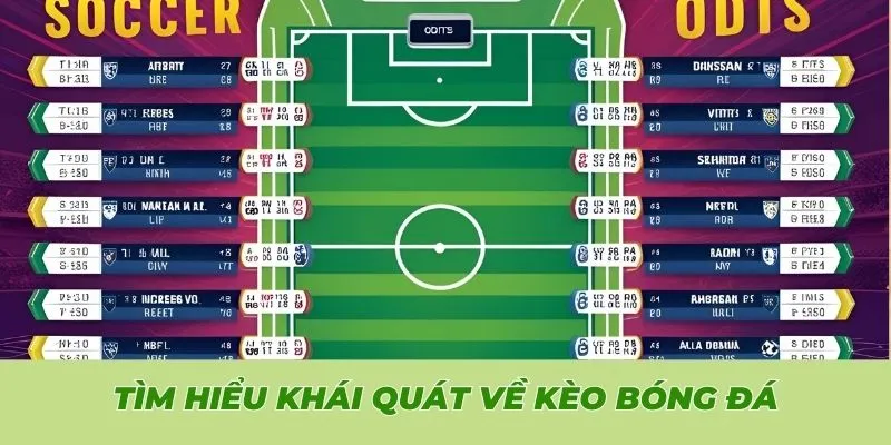 Tìm hiểu khái quát về kèo bóng đá
